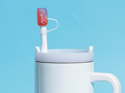 Sublimation Blank Acrylic Sticker for Straw Cover(1.7*3*0.2cm,Coke Can shape)