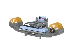 OtterPro Lanyard Heat Press w/ Feeding Device(9.8&quot;*39.3&quot;/25*100cm, Light Blue)