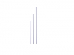 Sublimation Blank Reusable Stainless Steel Straw (φ0.8cm)