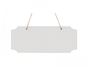 Sublimation Blanks Lace MDF Sign (12*30cm)