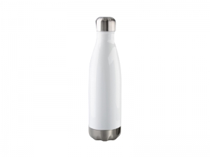 Sublimation 17oz/500ml Stainless Steel Coka Bottle(White)