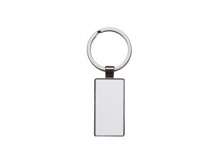 Conde Sublimation Blank Aluminum Keychain - Black - Round W- Short Tassel - TAS30